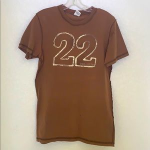 Men’s VTG Hollister Brown Tee SZ S